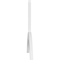 Ekena Millwork Archdale Architectural Grade PVC Gable Bracket, 84"W x 42"H x 2"D x 4"F, 12/12 Pitch GBP084X42X0204ARC00 - alternate 4